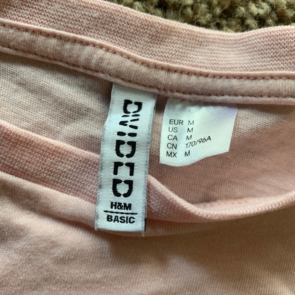 Divided Basic Pink Tee - Picture 2 of 2